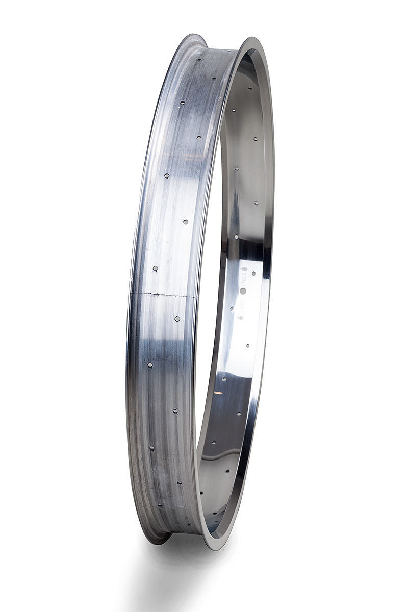 Cerchione in alluminio da 26 pollici 67 mm lucido brillante