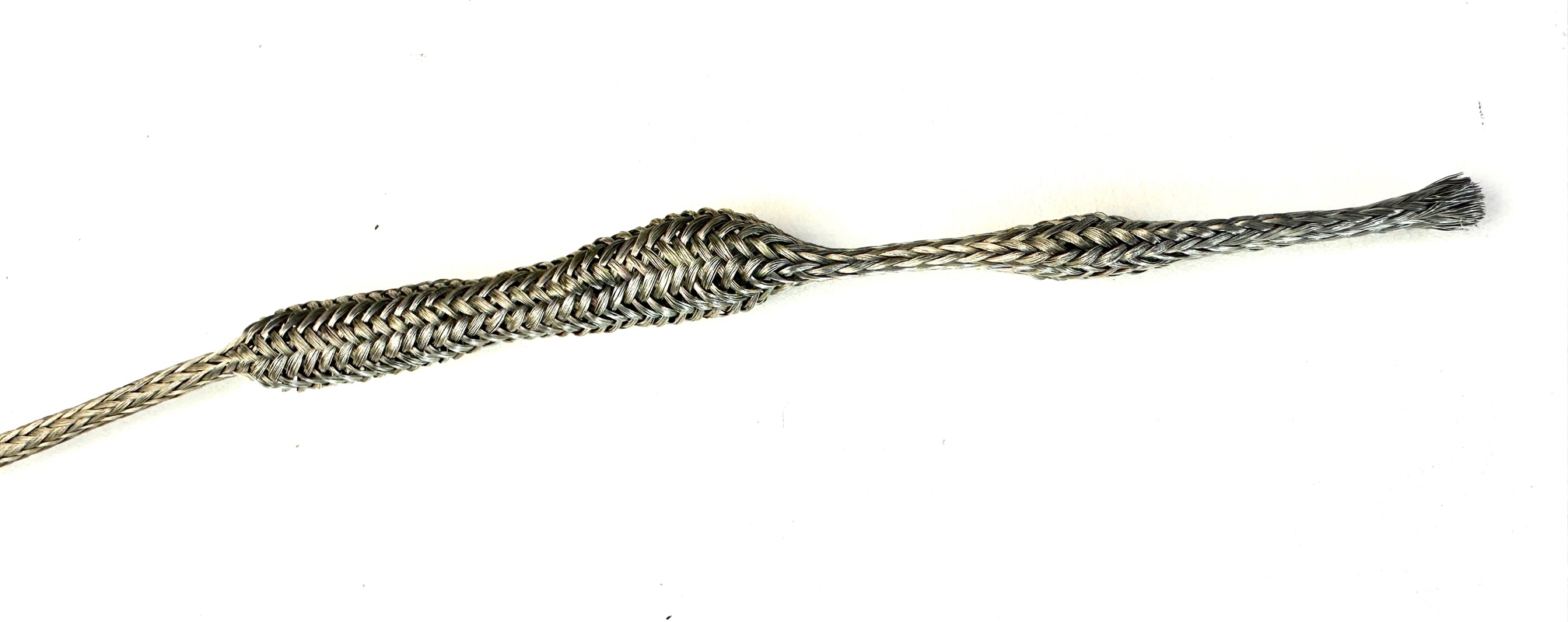 Guaina di protezione per cavi - Guaina di schermatura in rame, stagnata, venduta al metro O 3,5 -10 mm - 10 cm