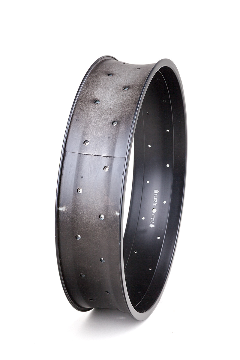 Cerchione in alluminio da 20 pollici 102 mm nero opaco