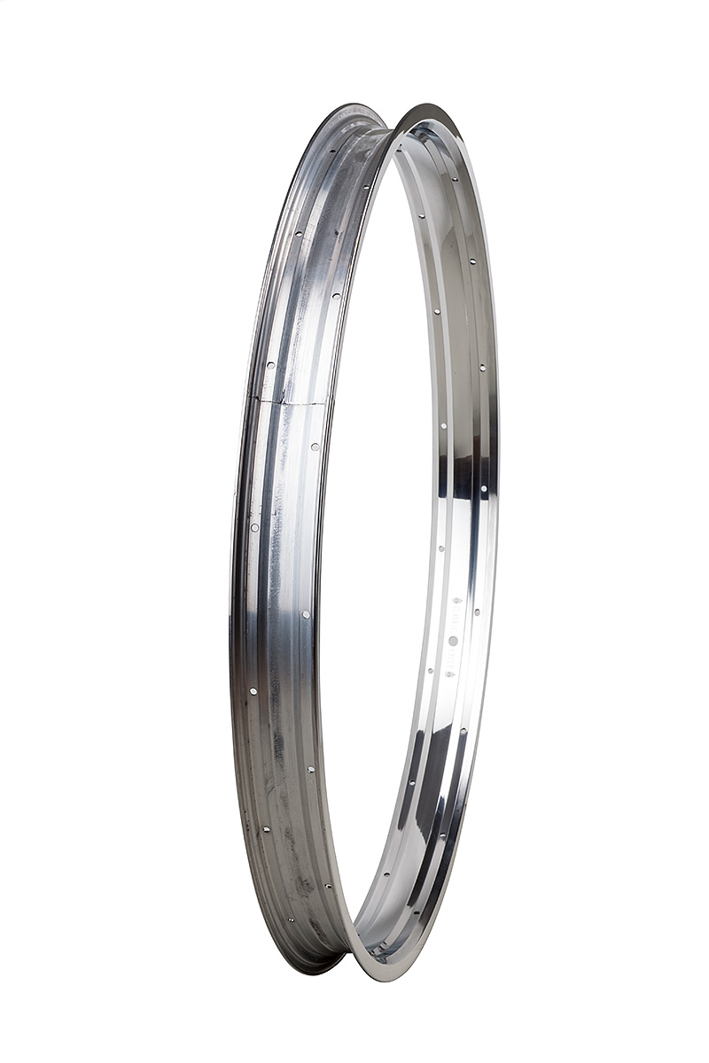 Cerchione in alluminio da 27,5 pollici 57 mm lucido brillante