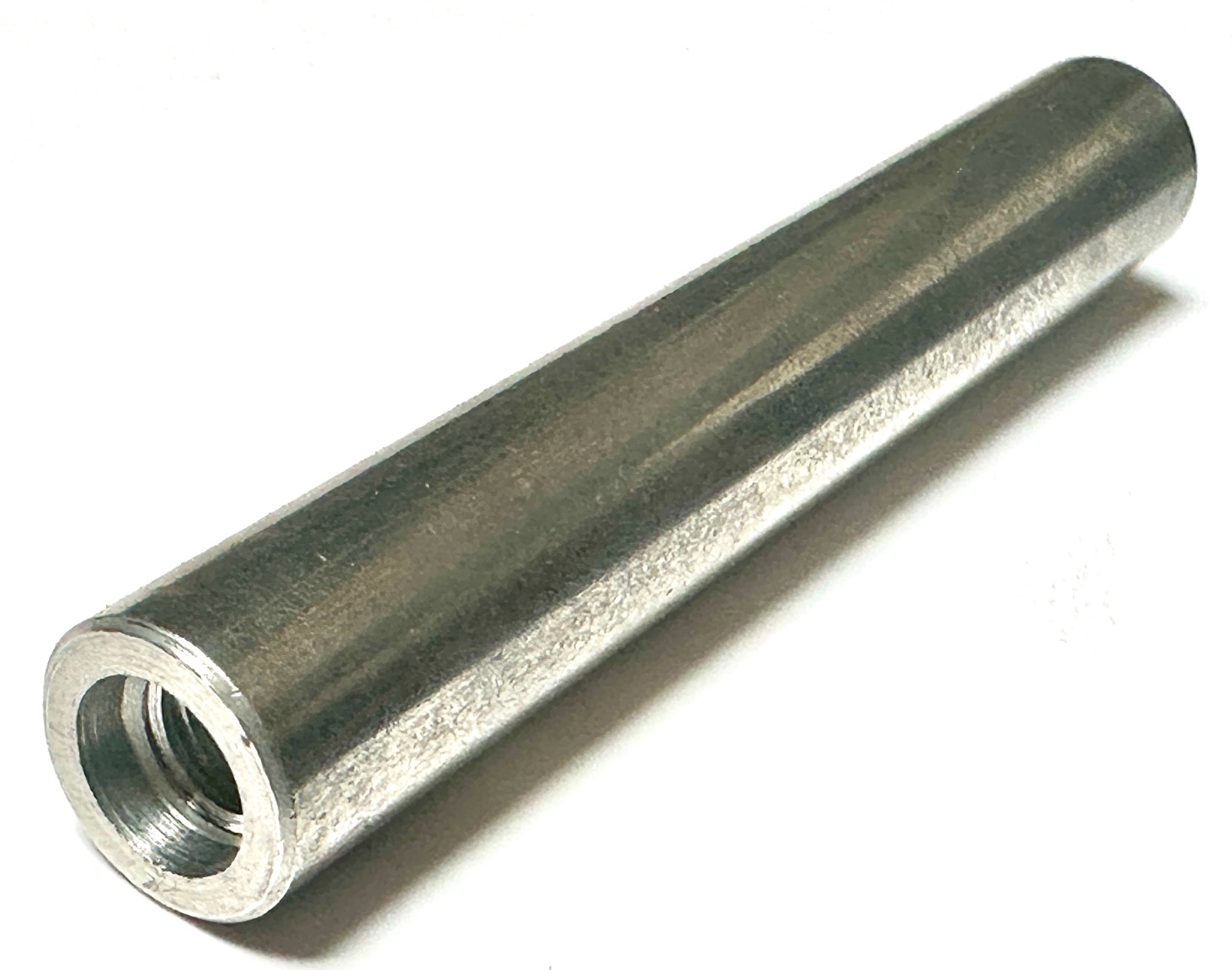 Manicotto di collegamento / manicotto filettato rotondo M10, 70 x 15 mm