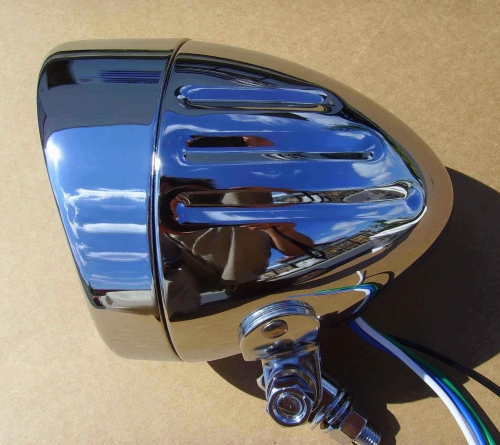 Frontscheinwerfer Motobike 10,7 cm Durchmesser