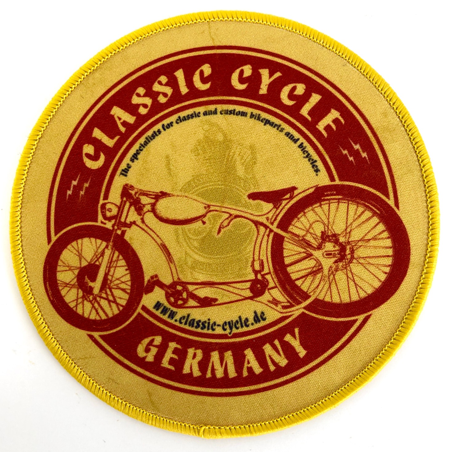 Toppa Classic Cycle originale Bobber Gold