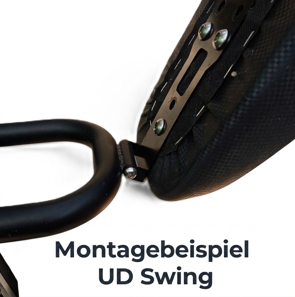 Supporto sella / Cerniera UD per sella corta UD Swing e Uni MK