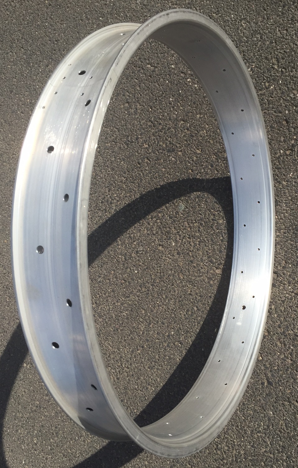 Cerchione in alluminio da 26 pollici 82 mm grezzo/non laccato
