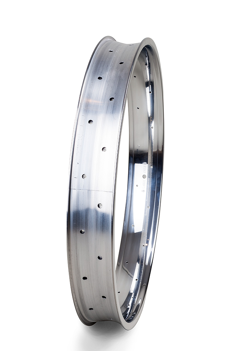 Cerchione in alluminio da 26 pollici 82 mm lucido brillante