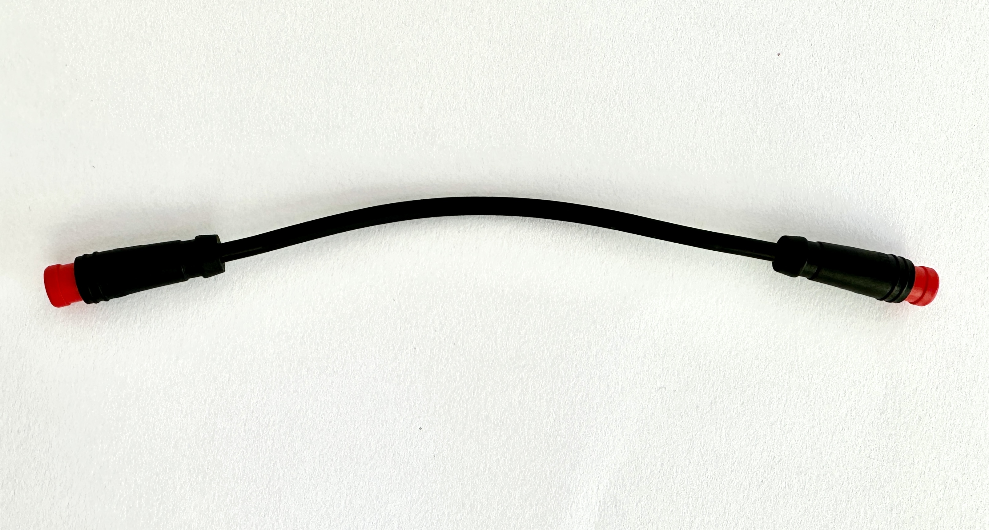 HIGO / Julet cavo adattatore 11 cm per ebike, 2 PIN maschio a maschio, rosso