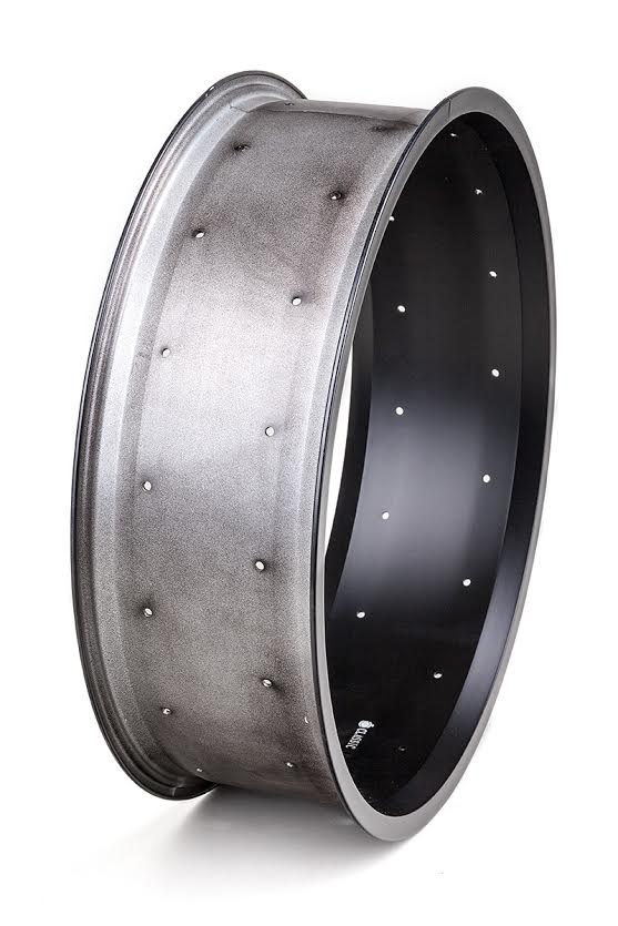 Cerchione in alluminio da 20 pollici 132 mm nero opaco