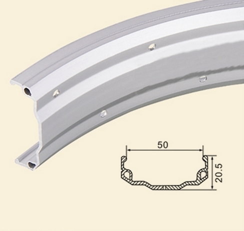 Cerchione in alluminio da 27,5 pollici 57 mm grezzo/non laccato