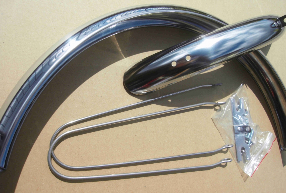 Parafanghi in alluminio per bicicletta pieghevole/Bonanza 20 pollici in acciaio inox