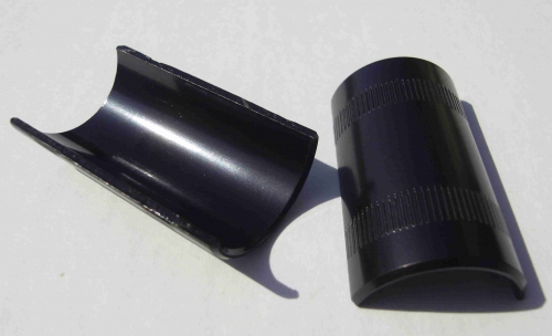 Riduttore per manubrio 22,2 - 25,4 mm nero