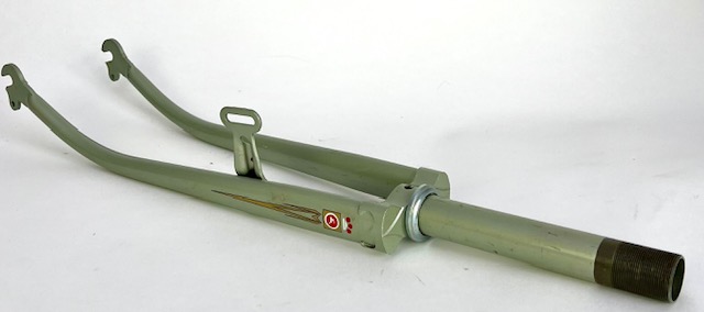 Forcella per bicicletta Gazelle 28 pollici lunghezza stelo: 155 mm bianco verde