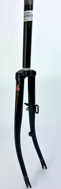 Forcella per bicicletta Gazelle 28 pollici nera / lunghezza albero 286