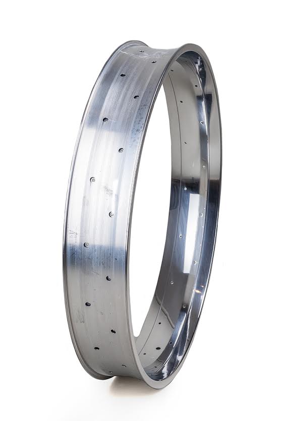 Cerchione in alluminio da 26 pollici 102 mm lucido brillante