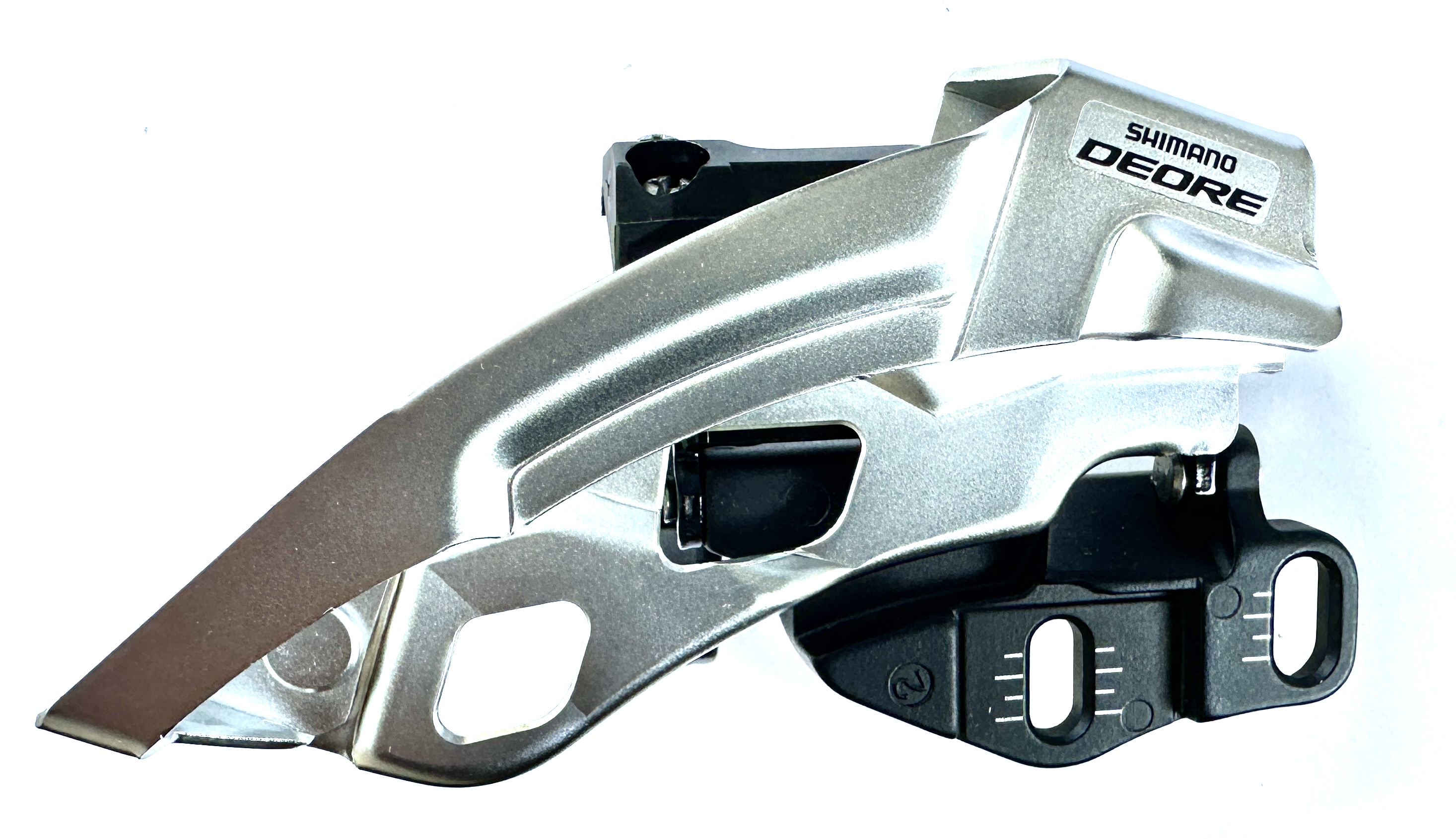 SHIMANO DEORE TOP SWING Front Derailleur (E-type Mount) 3x10-speed