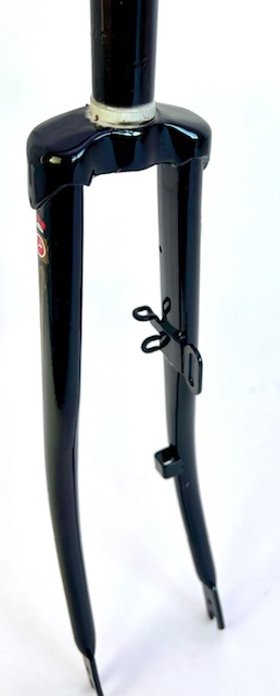 Forcella per bicicletta Gazelle 28 pollici nera / lunghezza albero 286