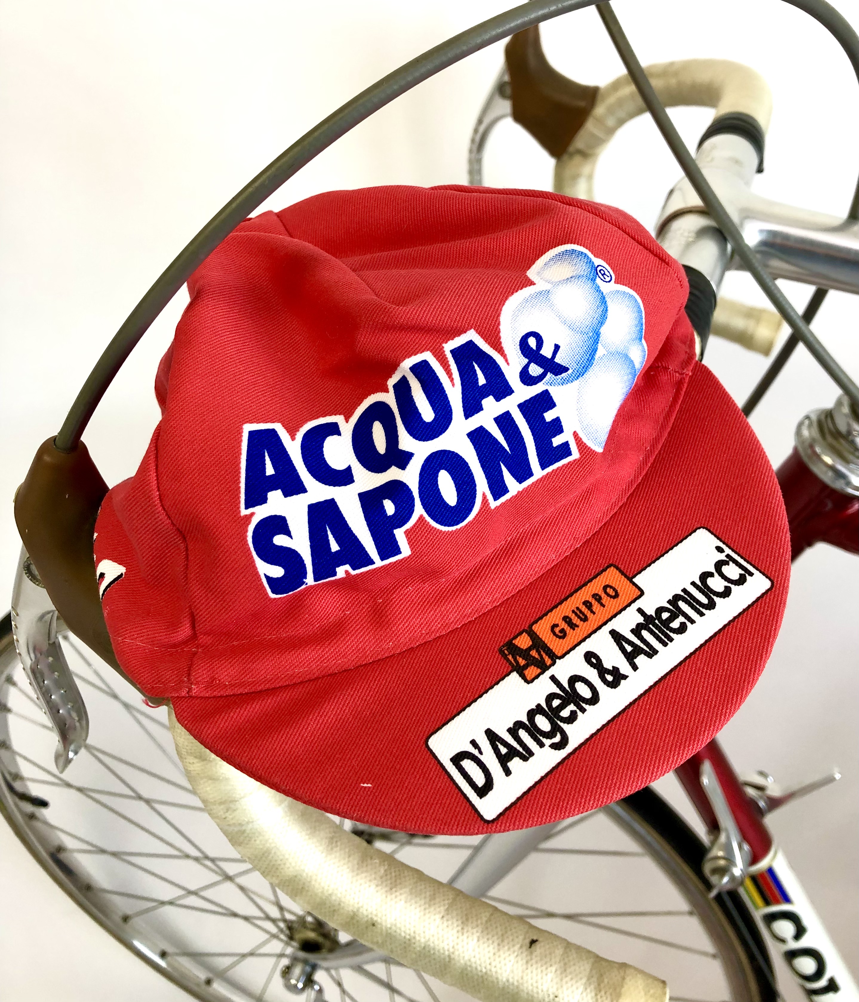 Cycling Cap Team  Acqua & Sapone - D´Angelo & Antenucci