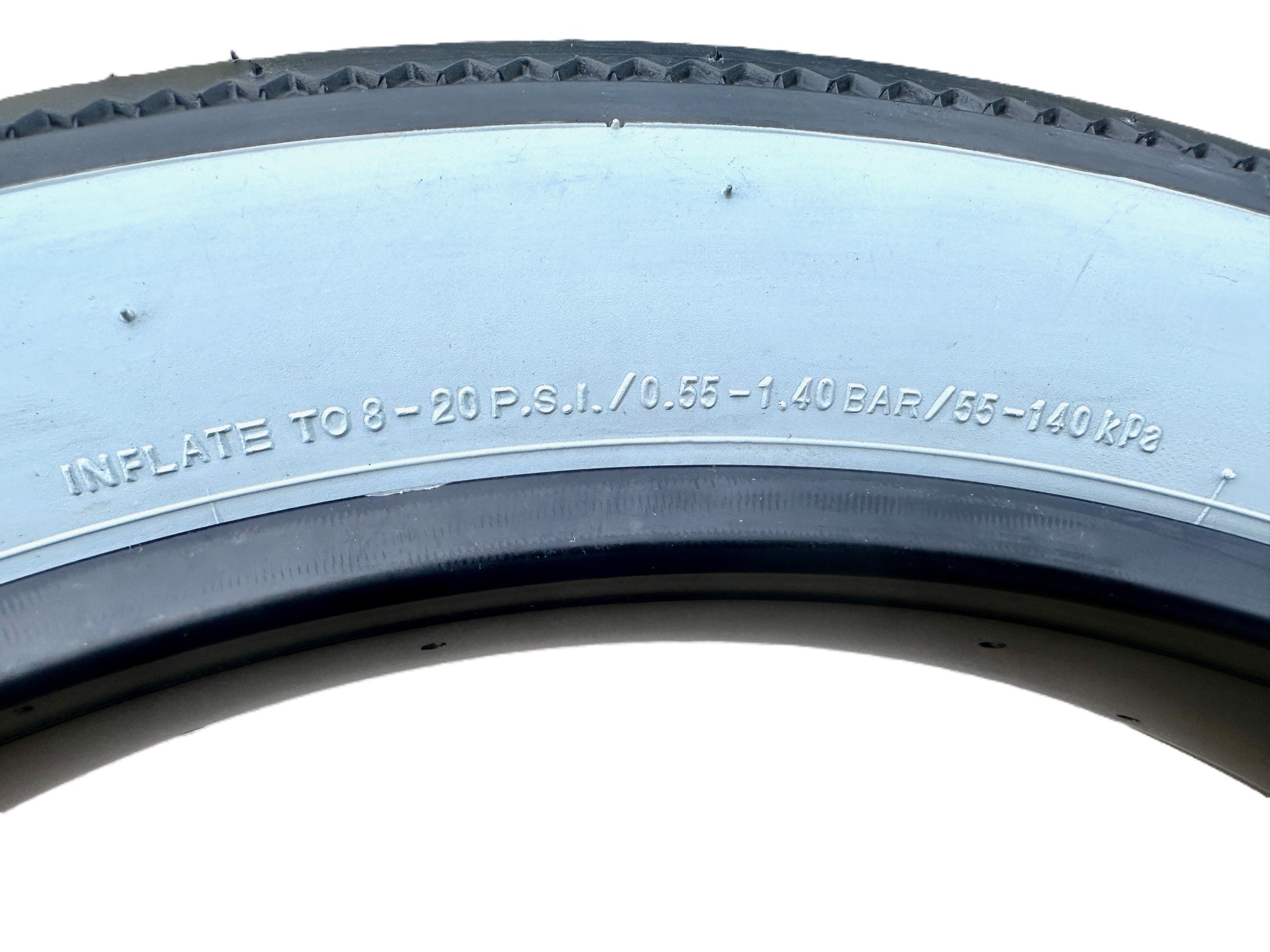 Pneumatico Fat Bike E-Zig Zag 26 x 4.0 / 102-599 banda bianca