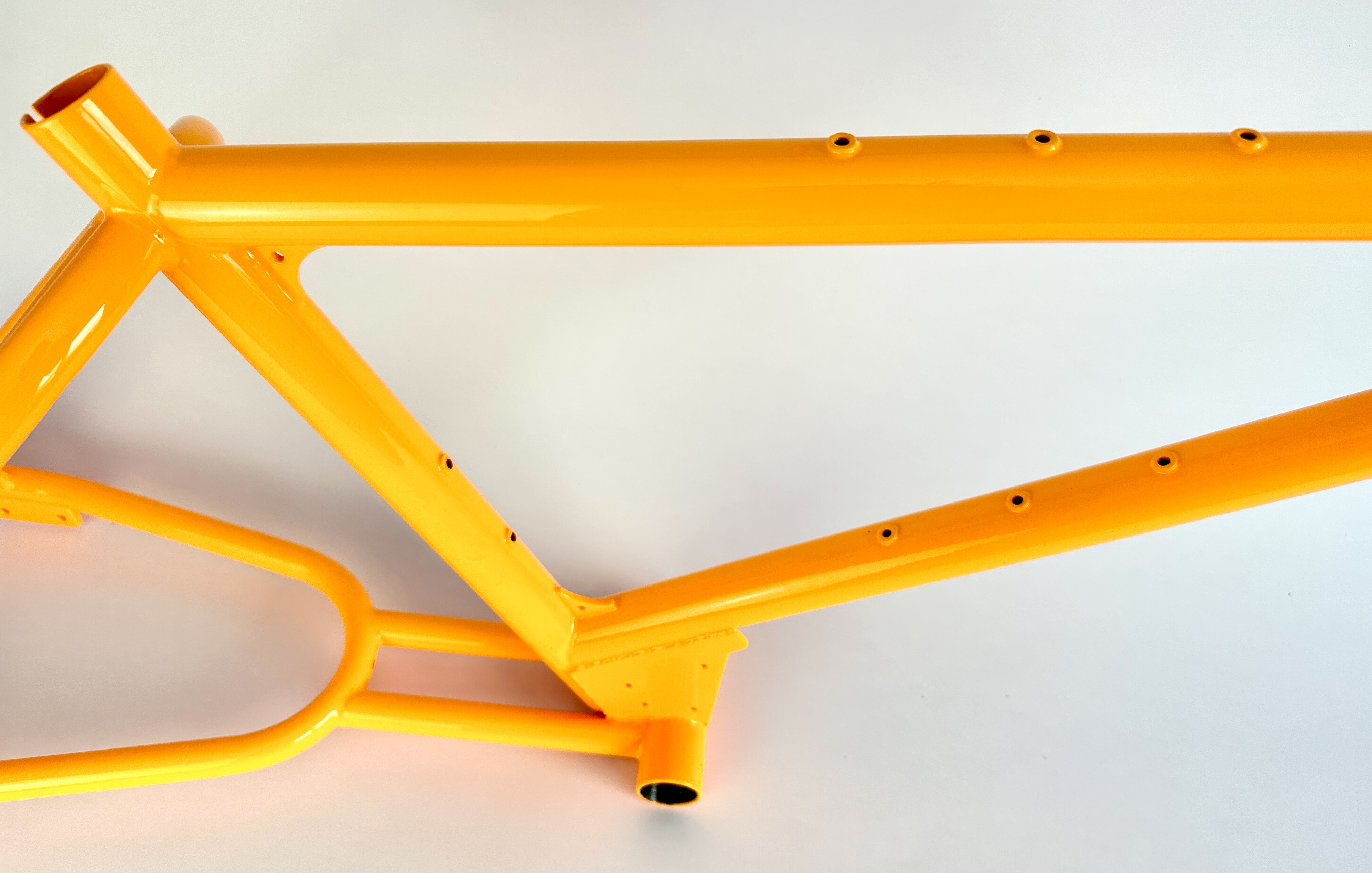 Telaio hardtail UDX originale, arancio neon